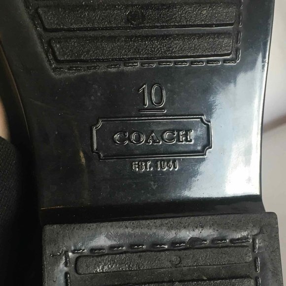 Coach Black Rubber Boots - Picture 12 of 16